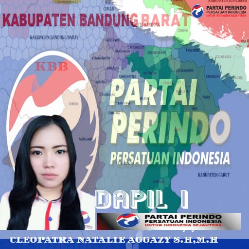 Bacaleg Perindo Cleopatra Natalie Aggazy S.H,M.H Maju Kembali Di Pemilu 2024 Dapil I kabupaten Bandung Barat