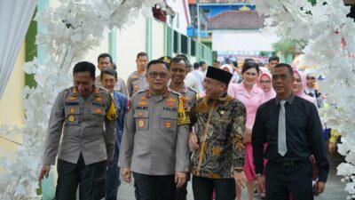 Kapolda Lampung Anjangsana Ke SMA Kemala Bhayangkari Kotabumi