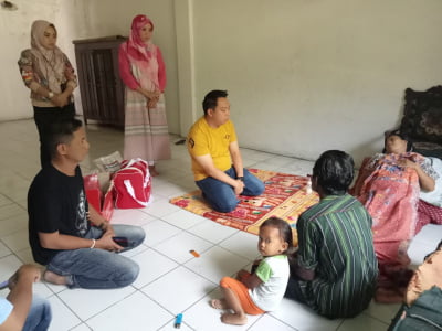 Pasturi Yang Terlantar Di Rumah Sakit Handayani Kotabumi Dapat Bantuan Dari Dinsos Lampung Utara