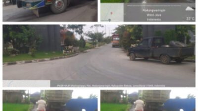 Kerap Abaikan UU Lalulintas dan Angkutan Jalan,Proyek Pengurugan Perumahan GRC Bikin Rusak Jalan