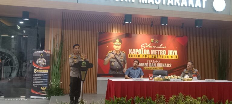 Belum Lama Menjabat, Irjen Pol Karyoto Gelar Silaturahmi Dengan Forum Wartawan Polri 