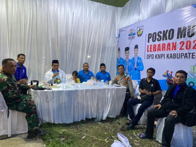 DPD KNPI Kabupaten Bekasi Kembali Dirikan Posko Mudik Lebaran 2023