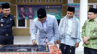 Dani Ramdan Dampingi Gubernur Jabar Resmikan Nama Jalan KH Raden Ma’mun Nawawi