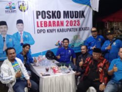 Posko Mudik KNPI Kabupaten Bekasi Selamatkan Pemudik Dari Pelaku Begal