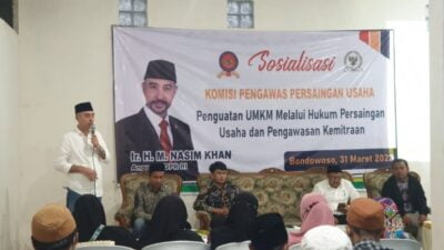 Nasim Khan dan KPPU Ajak UMKM Bondowoso Situbondo Berdaya Saing