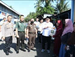 Dandim 0822 Bondowoso Hadiri Lounching Bantuan Pangan Beras