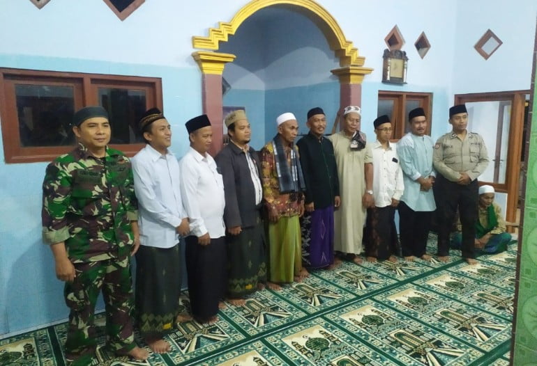 Babinsa Koramil Tegalampel Ikuti Safari Ramadhan Bersama Muspika 