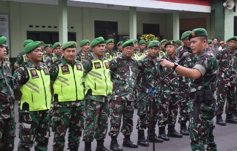 Apel Keberangkatan Cuti, Ini Pesan Dandim 0822 Bondowoso