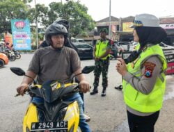 Posyan Polresta Malang Kota Beri Layanan Kepolisian dan Kesehatan, Pemudik Aman dan Berkesan