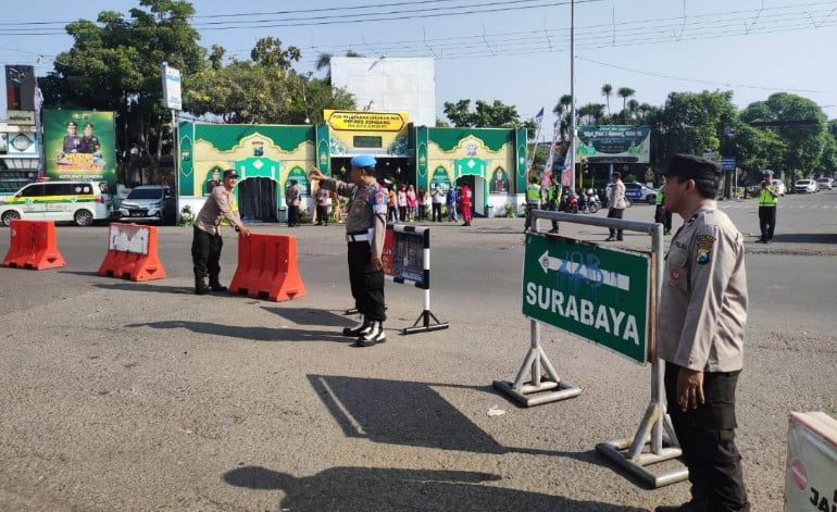 Polres Jombang Siapkan Jalur Alternatif, Hindari Kemacetan Lalin Saat Mudik