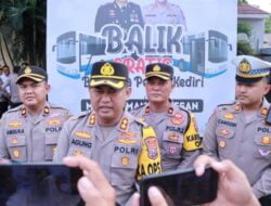 Polres Kediri Lepas 4 Bus Fasilitasi Balik Mudik Gratis ke Jakarta