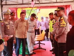 Ops Ketupat 2023, Tim Pamatwil Korlantas Polri Tinjau Posyan di Bojonegoro