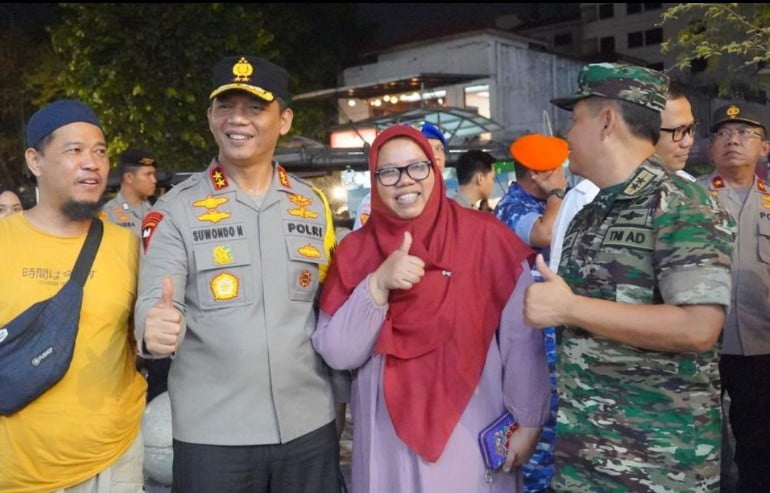 Pastikan Kondusifitas Malioboro Kapoda DIY Terjun Langsung dan Menyapa Warga