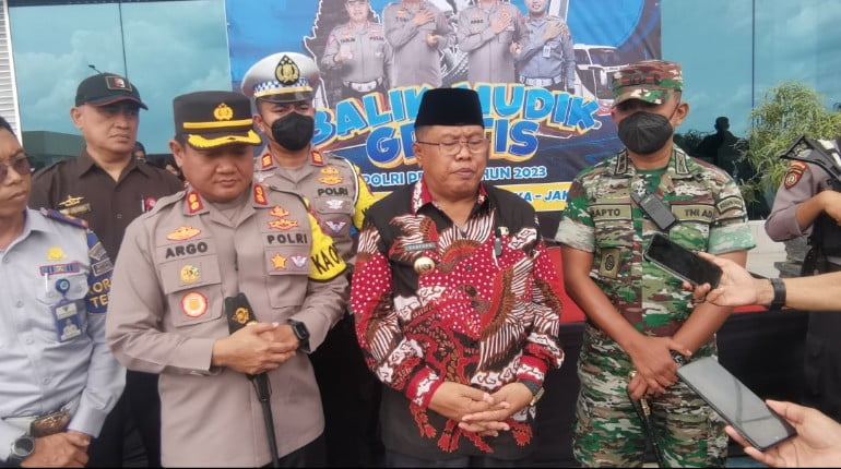 Walikota Blitar Apresiasi Program Balik Mudik Gratis Polda Jatim