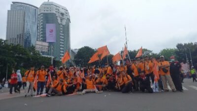 Aksi Damai Buruh Indonesia Warnai Peringati Hari Buruh Internasional 2023