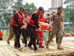 Kabupaten Bekasi Pecahkan Rekor MURI Simulasi Evakuasi Bencana