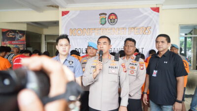 Polres Metro Bekasi Tangkap Pelaku Curanmor Dengan Cara Tadah