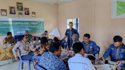 Kapolsek Penukal Utara Hadiri Giat Regsosek Di Desa Tempirai Induk