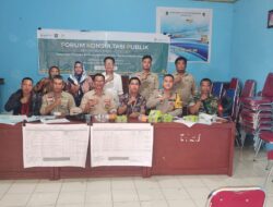 Polres Pali Melalui Polsek Tanah Abang Menghadiri  Giat Forum Konsultasi Publik( FKP)