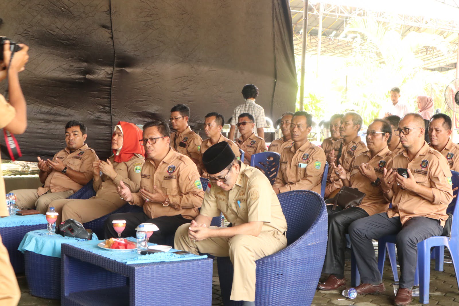 Bupati Pali, DR. Ir. H. Heri Amalindo, MM Menggelar Halal Bihalal Bersama Seluruh Kepala Desa (Kades)