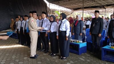 Bupati Pali, DR. Ir. H. Heri Amalindo, MM Melantik 138 Pegawai Pemerintah Dengan Perjanjian Kerja (PPPK) Tenaga Kesehatan