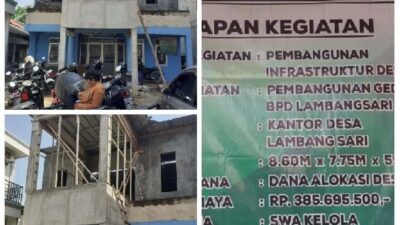 Soal Dugaan Permainan Anggaran, Plt Kades Lambang Sari: Semua Dipegang Kaur Keuangan