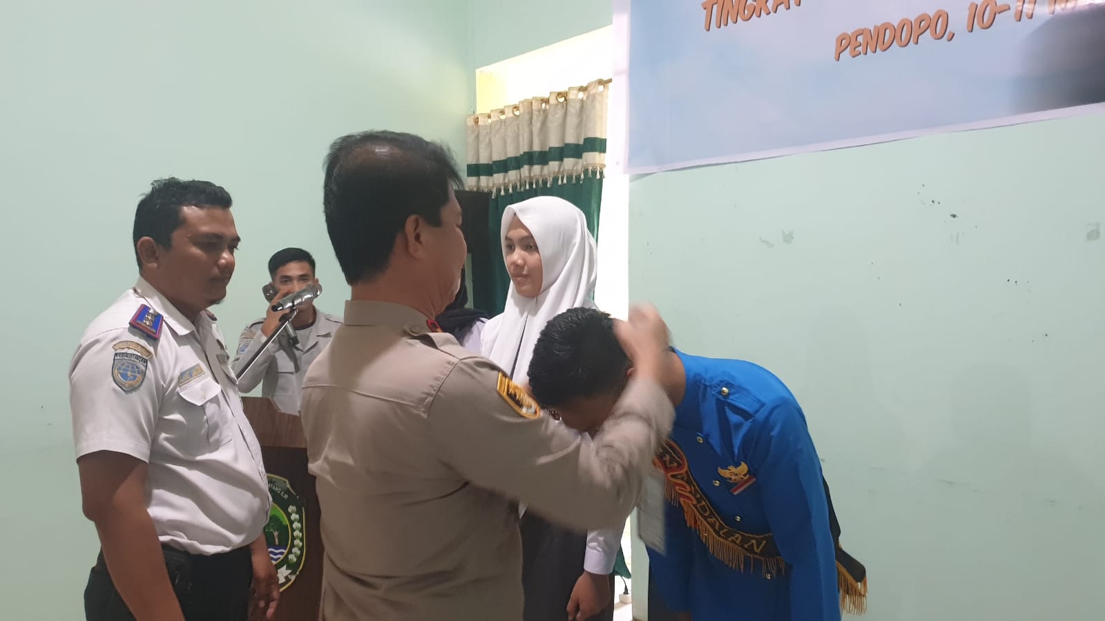 Jajaran Polres Pali Melalui Polsek Talang Ubi Hadiri Kegiatan Pemilihan Pelajar Pelopor keselamatan Lalu Lintas Angkutan Jalan Tingkat Kabupaten