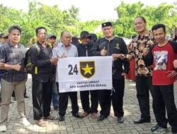 Caleg Partai UMMAT Dapil 7 Nomor 02 Nurhasan SH Resmi Mendaftar Ke KPU Kabupaten Bekasi