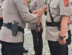 Polres Pali Memimpin langsung Upacara Serah Terima Jabatan