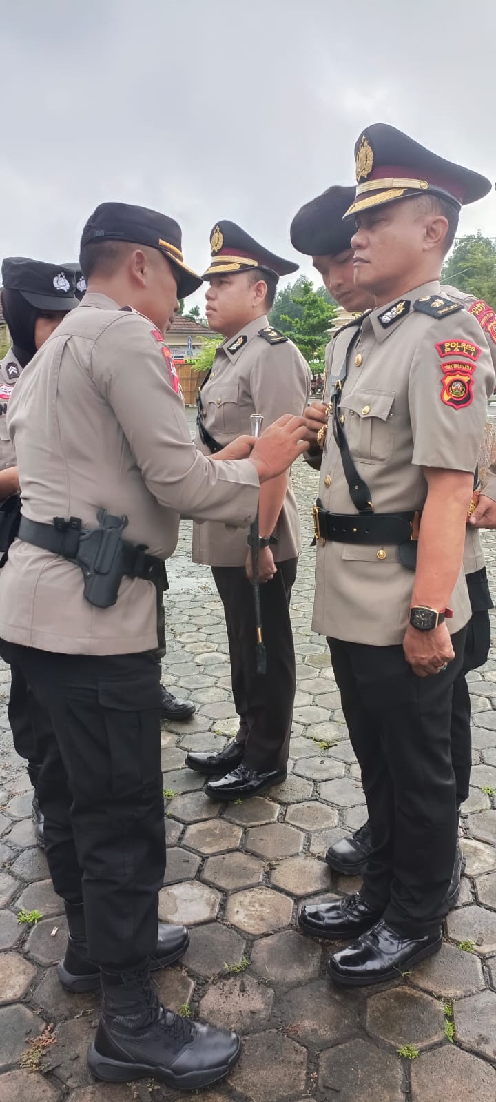 Polres Pali Memimpin langsung Upacara Serah Terima Jabatan