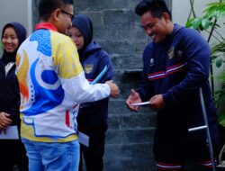 Kadisbupora Kab. Bekasi Suport Atlit NPCI di Solo