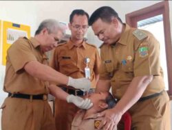Pemberian Vaksin Polio Putaran Kedua untuk 3.542 Balita di Bojongmangu