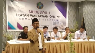 Setela Melalui Perjalanan Panjang, Efran Ahirnya Memimpin IWO Sumsel