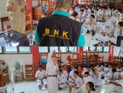 Sosialisasi Pencegahan Bahaya Narkoba oleh BNK Bekasi di SMA 07 Tambun Bekasi