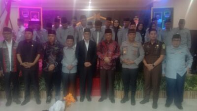 Jajaran polres Pali Hadiri Pelantikan Pengurus Ikatan Cendekiawan Muslim Indonesia (ICMI)