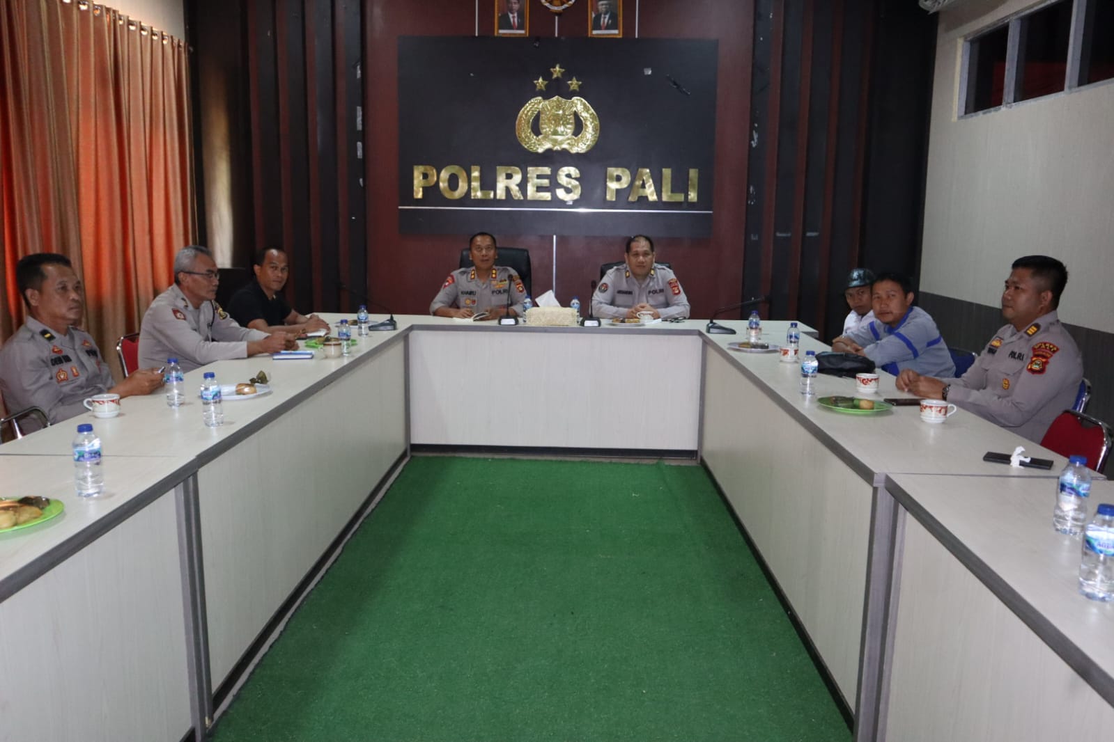 Kapolres Pali Dukung Kemerdekaan Pers