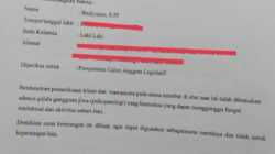 Budiyanto, S.Pi Calon DPD RI Dapil Jawa Barat telah melengkapi Berkas Persyaratan