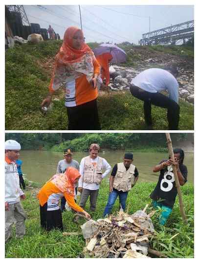 Caleg PKS Teti Lestari Gelar Tradisi Bersih Kali Cikarang dan Pentas Seni Tradisional