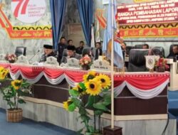 DPRD Lampung Utara Gelar Rapat Membahas LKPJ TAHUN 2022.