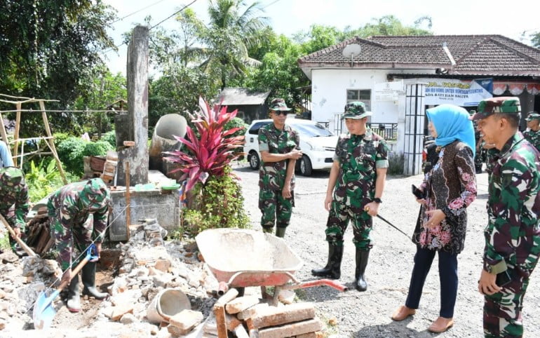 Pesan Dandim 0822, Briefing Salah Satu Kunci Sukses TMMD Kodim Bondowoso