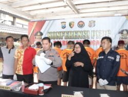 Polres Lamongan Berhasil Ungkap 9 Kasus Yang Melibatkan Oknum Pesilat