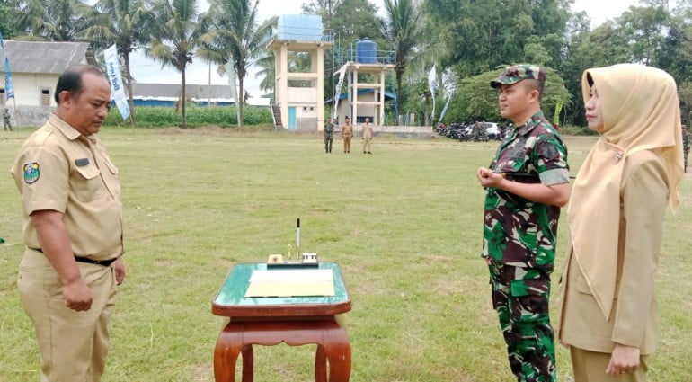 Cek Kesiapan Upacara Pembukaan TMMD, Dandim 0822 Bondowoso Turun Langsung Ke Lokasi