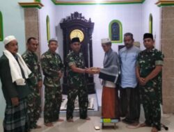 Satgas TMMD Ke 116 Kodim 0822 Bondowoso Salurkan Bantuan Kitab Suci Al-Quran