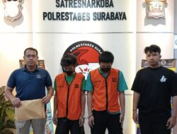 Polrestabes Surabaya Berhasil Ungkap Peredaran Narkoba di Sebuah Apartement, Dua Terduga Pengedar Diamankan