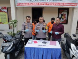 Polisi Berhasil Amankan Komplotan Curanmor 15 TKP di Surabaya dan Sidoarjo