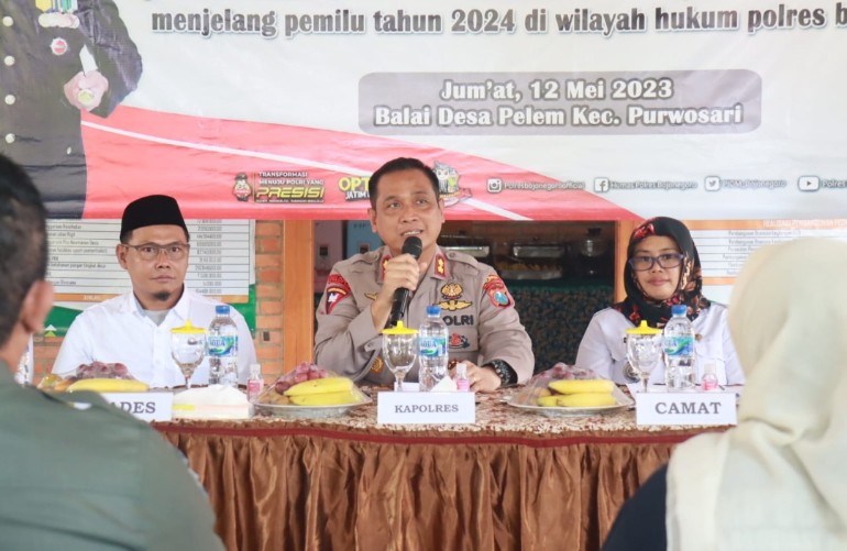 Polres Bojonegoro Himbau Masyarakat Tak Asal Sebar Kabar Hoax 