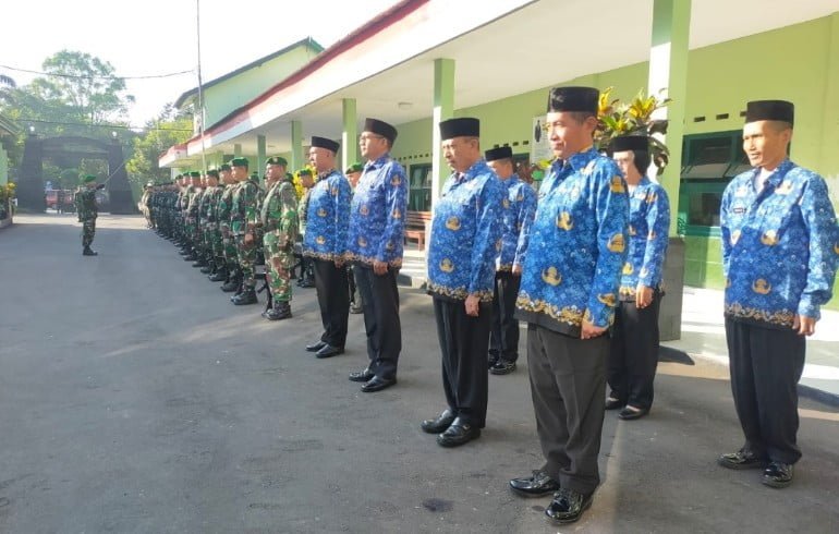 Kodim 0822 Bondowoso Gelar Upacara Peringatan Harkitnas Ke-115 Tahun 2023