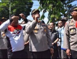 Polres Bondowoso Lakukan Pengamanan dan Ketertiban Dalam Unras Warga Kecamatan Ijen.