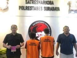 Polrestabes Surabaya Ungkap Peredaran Narkoba, Dua Tersangka Pengedar Berhasil Diamankan