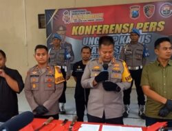 Polisi Berhasil Amankan Sejumlah Remaja Terduga Pelaku Pengeroyokan di Sepande Sidoarjo